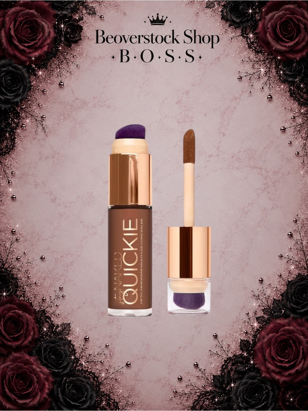 New Urban Decay Quickie 24HR Full-Coverage Waterproof Concealer 90WR Ultra Deep